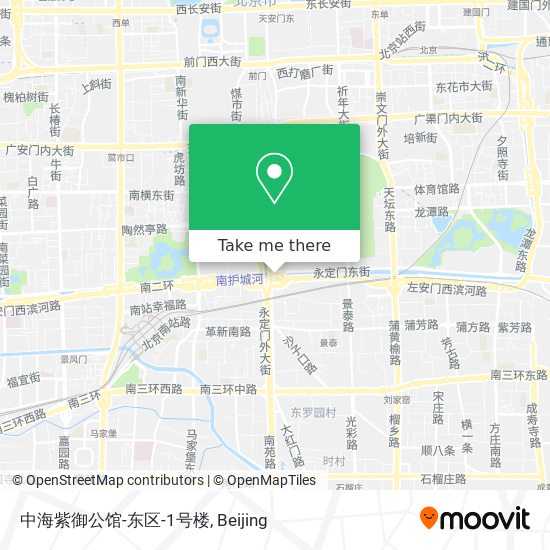 中海紫御公馆-东区-1号楼 map