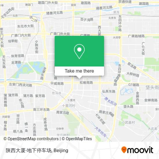陕西大厦-地下停车场 map