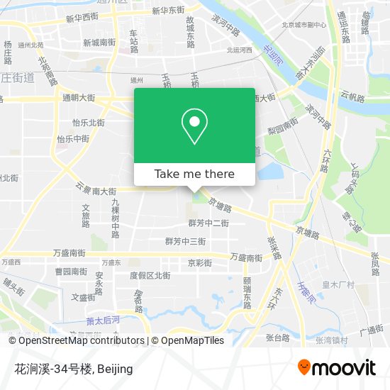 花涧溪-34号楼 map