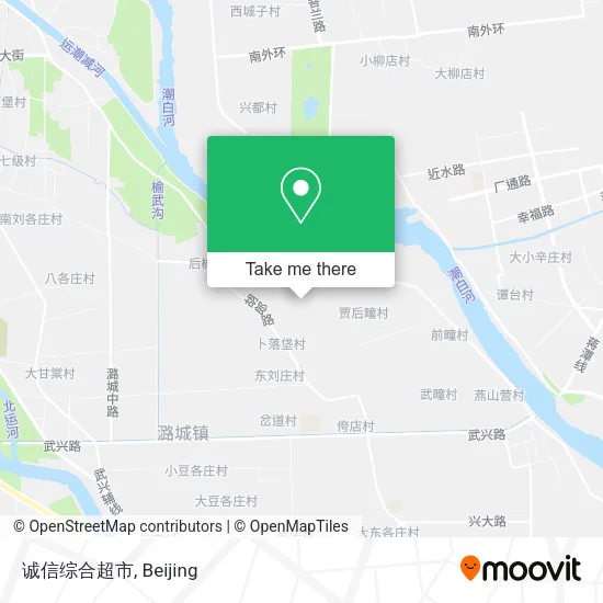 诚信综合超市 map