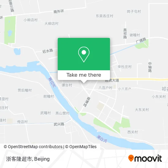 浙客隆超市 map