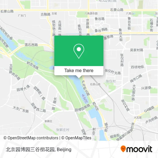 北京园博园三谷彻花园 map