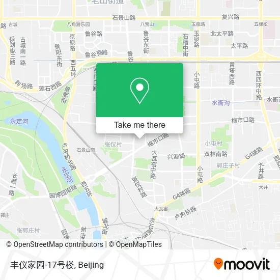 丰仪家园-17号楼 map