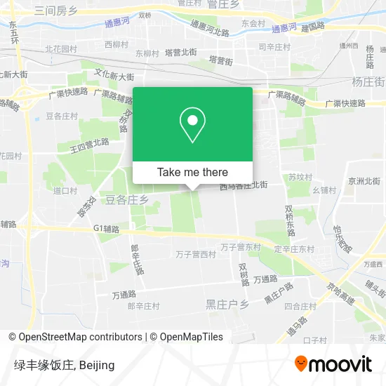 绿丰缘饭庄 map