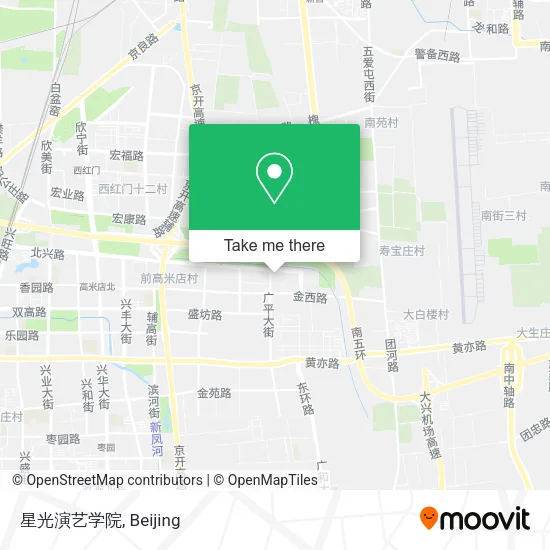 星光演艺学院 map