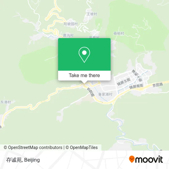 存诚苑 map