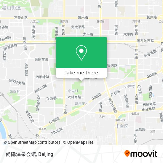 尚隐温泉会馆 map