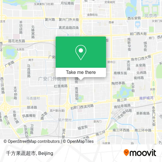 千方果蔬超市 map