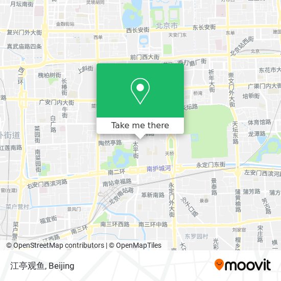 江亭观鱼 map