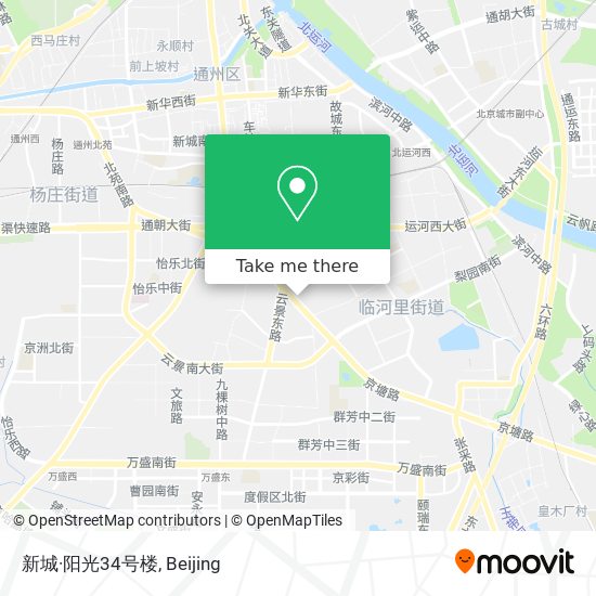 新城·阳光34号楼 map