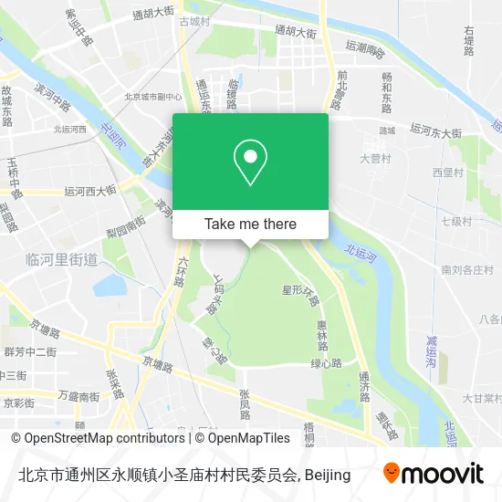 北京市通州区永顺镇小圣庙村村民委员会 map