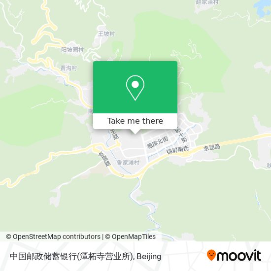 中国邮政储蓄银行(潭柘寺营业所) map