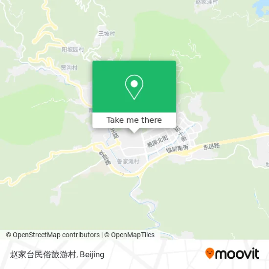 赵家台民俗旅游村 map