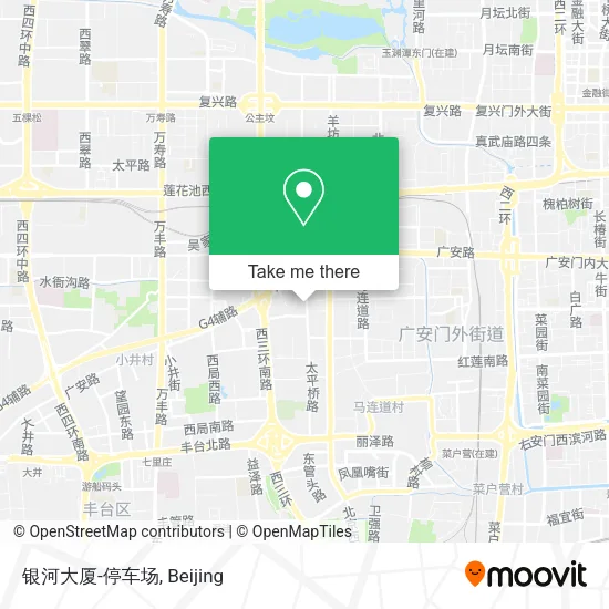 银河大厦-停车场 map