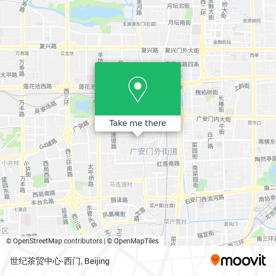 世纪茶贸中心-西门 map