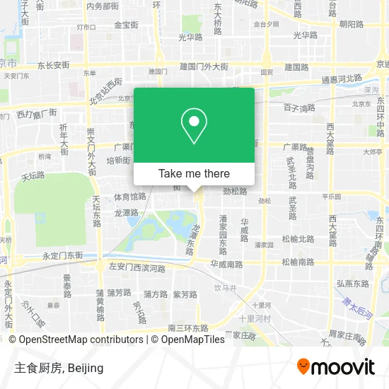 主食厨房 map