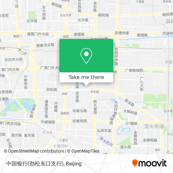 中国银行(劲松东口支行) map