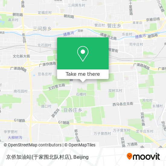 京侨加油站(于家围北队村店) map