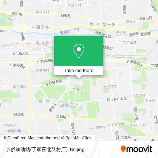 京侨加油站(于家围北队村店) map