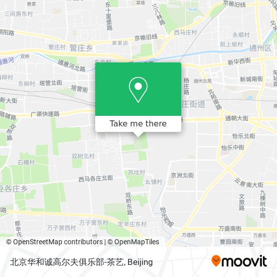 北京华和诚高尔夫俱乐部-茶艺 map
