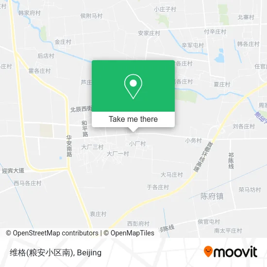 维格(粮安小区南) map