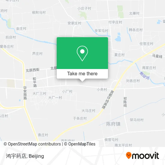 鸿宇药店 map