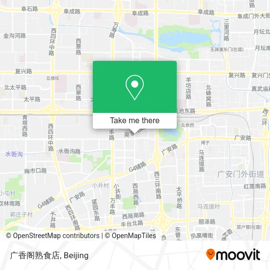 广香阁熟食店 map
