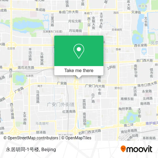 永居胡同-1号楼 map