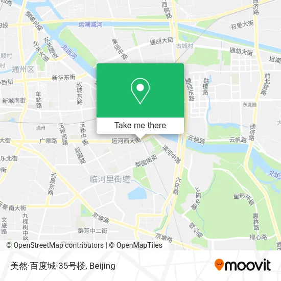 美然·百度城-35号楼 map