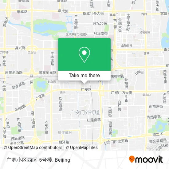 广源小区西区-5号楼 map