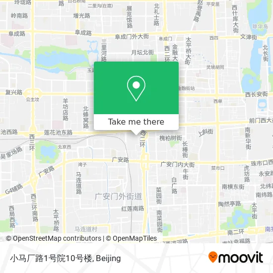 小马厂路1号院10号楼 map