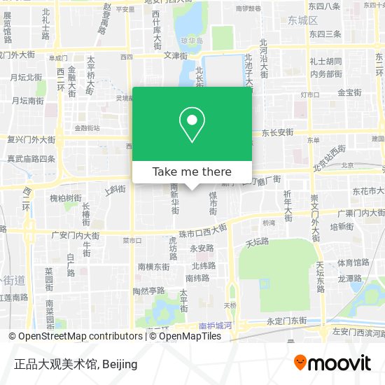 正品大观美术馆 map