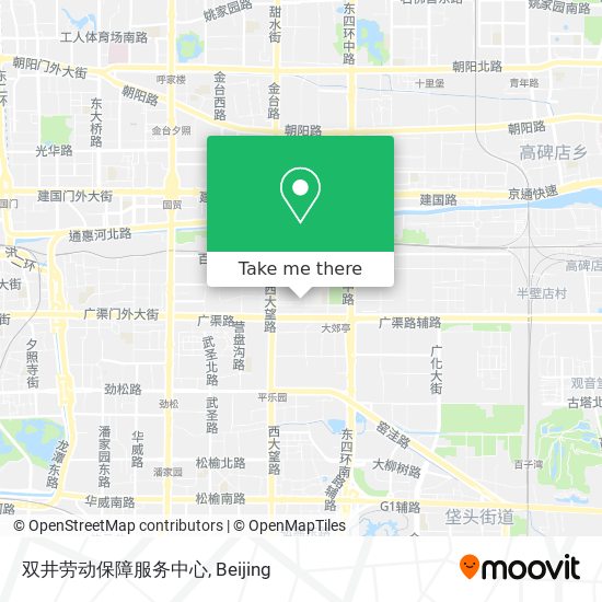 双井劳动保障服务中心 map
