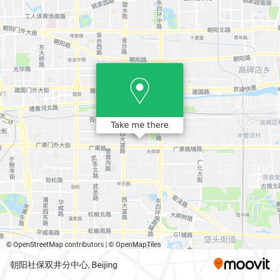 朝阳社保双井分中心 map