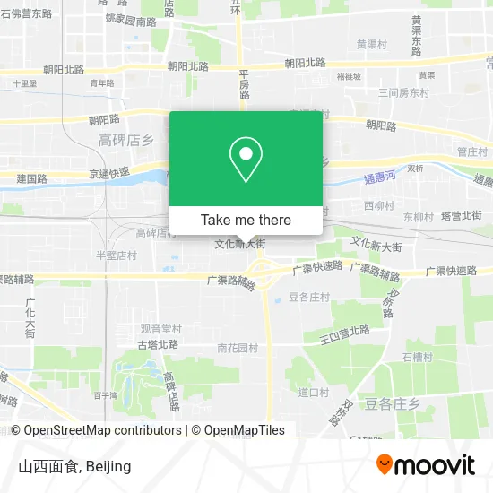 山西面食 map