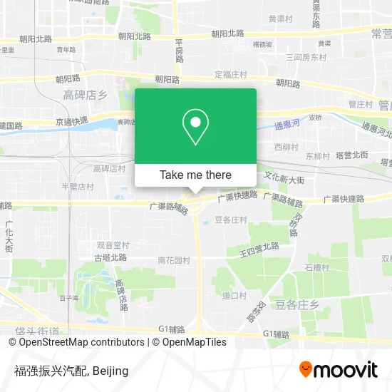 福强振兴汽配 map