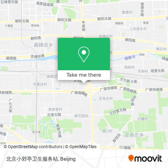 北京小郊亭卫生服务站 map