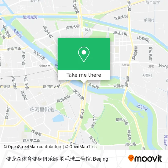 健龙森体育健身俱乐部-羽毛球二号馆 map