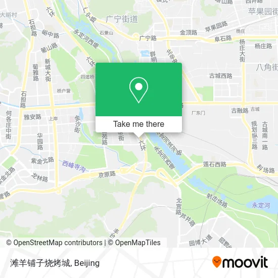 滩羊铺子烧烤城 map