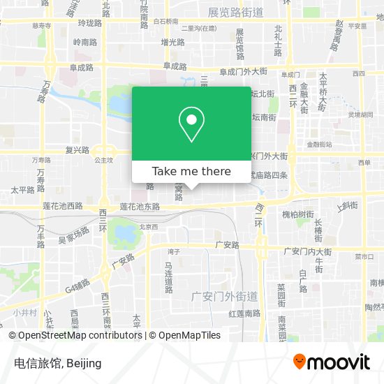 电信旅馆 map