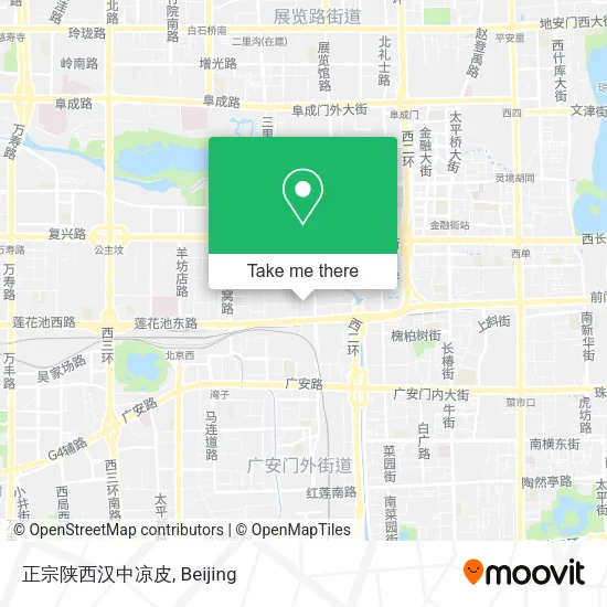 正宗陕西汉中凉皮 map