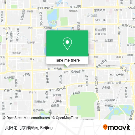 昊阳老北京炸酱面 map