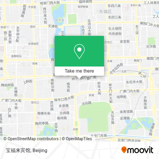 宝福来宾馆 map