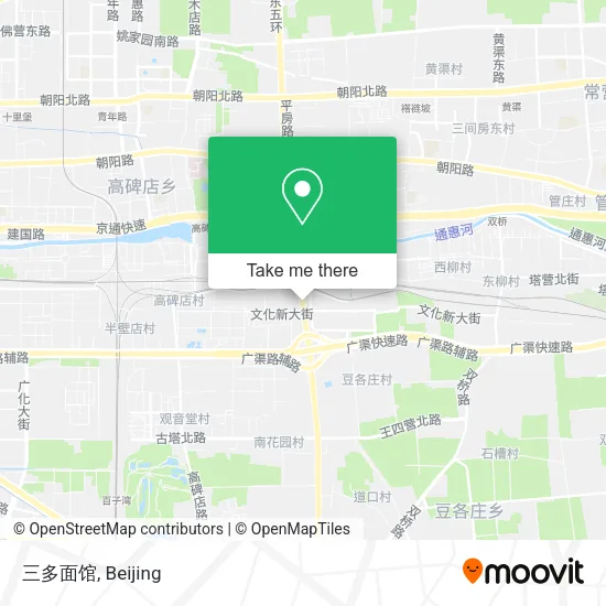 三多面馆 map
