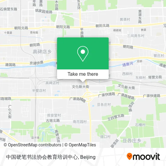 中国硬笔书法协会教育培训中心 map