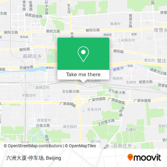 六洲大厦-停车场 map
