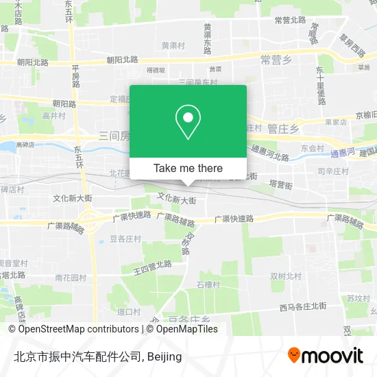 北京市振中汽车配件公司 map