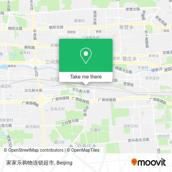 家家乐购物连锁超市 map