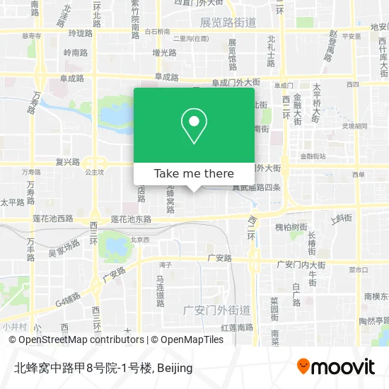 北蜂窝中路甲8号院-1号楼 map