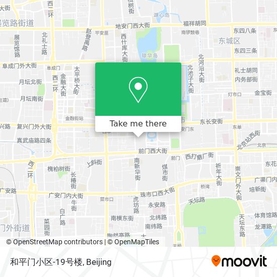 和平门小区-19号楼 map